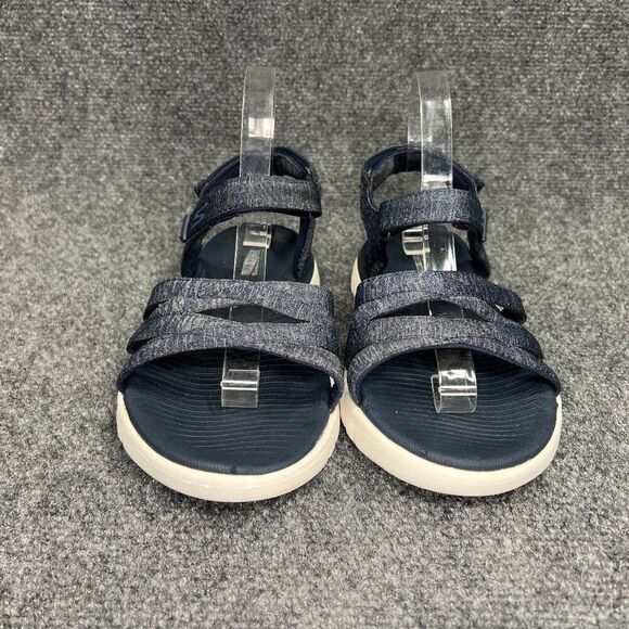 Skechers On The Go Flex-Finest Sandals Women's 8W Blue Athletic Active Outdoor - Picture 2 of 13